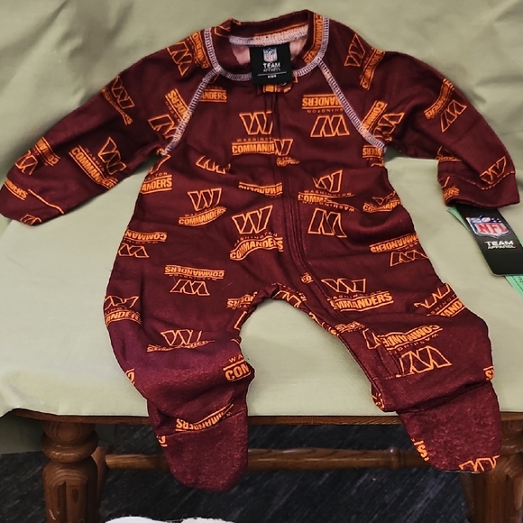Team Apparel Other - NFL Team Apparel Maroon and Orange Kids One Piece Washington Commanders..2 AVAIL